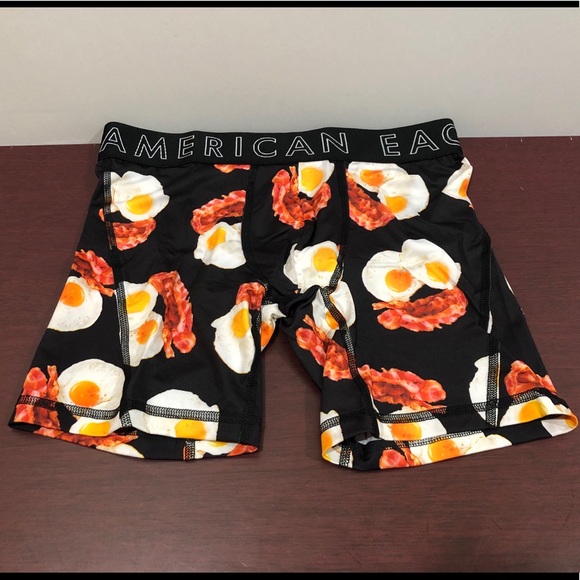 American Eagle Boxer Brief, Bacon & Eggs, Various Sizes - Picture 5 of 8
